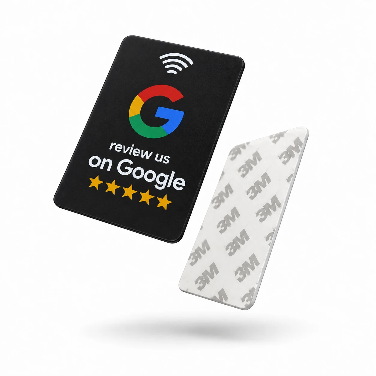 Black review NFC card